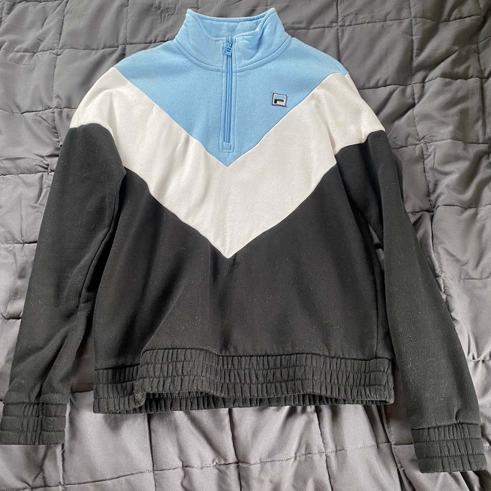 Women’s FILA half-zip jacket, adult small
